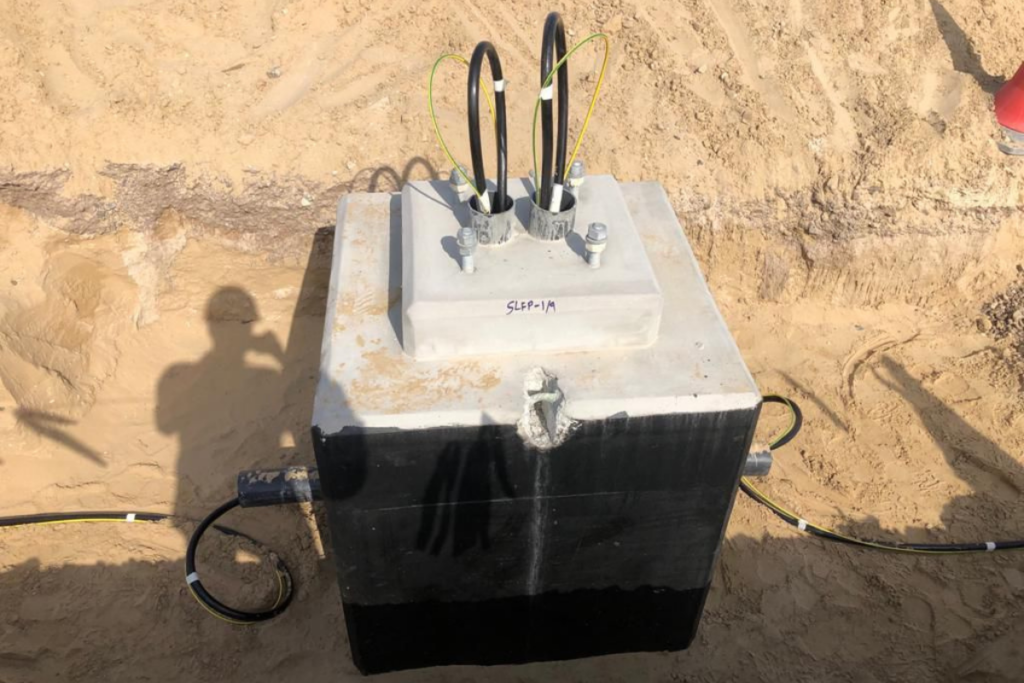 Street Light foundation 1